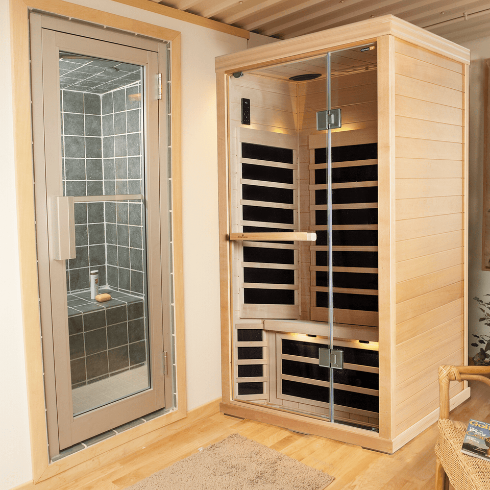 One person S-810 Low EMR/Low EF Infrared Sauna