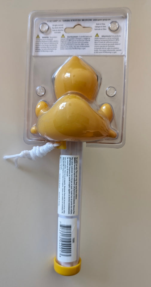 Floating duck thermometer