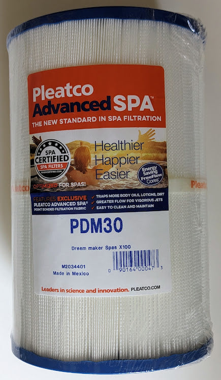 Three (3) Dreammaker PDM30 Oval shaped filter elements