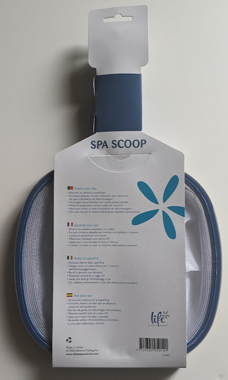 Spa scoop short handle spa skimmer net