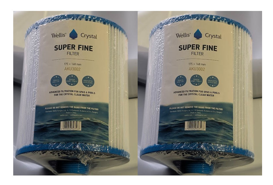 Box of 2 Wellis filter elements for Taurus, Monte Rosa, Libra, Mont Blanc and more!