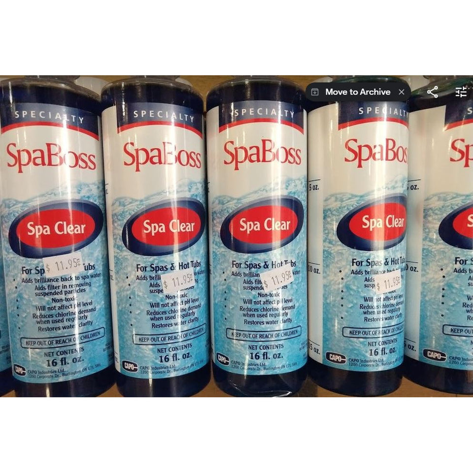 Spa Clear spa clarifier, 16oz