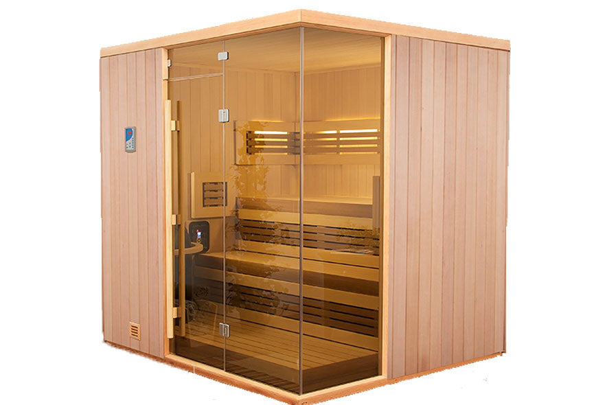 Custom-Cut Sauna Reflections Interior