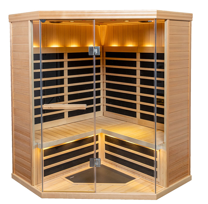 4 Person S-880 Low EMR/Low EF Infrared Sauna