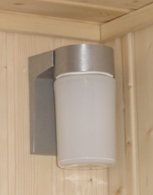 Hi temperature sauna wall light