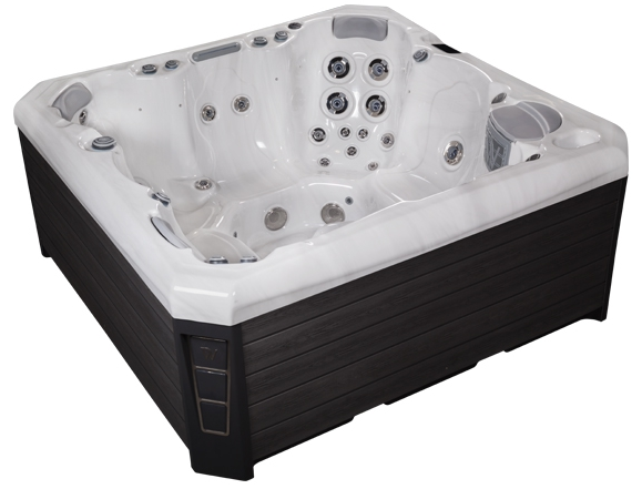 Wellis Malaga 6 seat lounger hot tub with amazing low back jets!