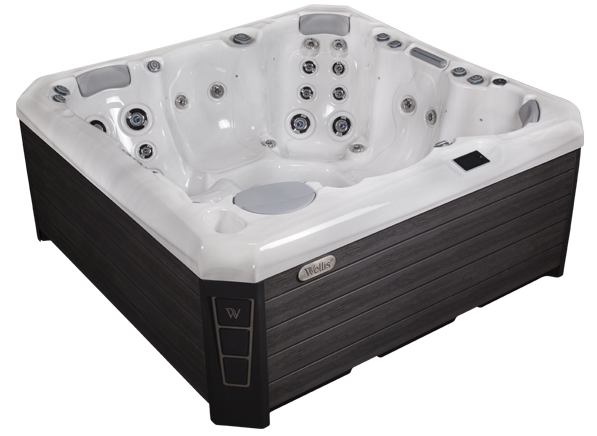 Wellis Malaga 6 seat lounger hot tub with amazing low back jets!