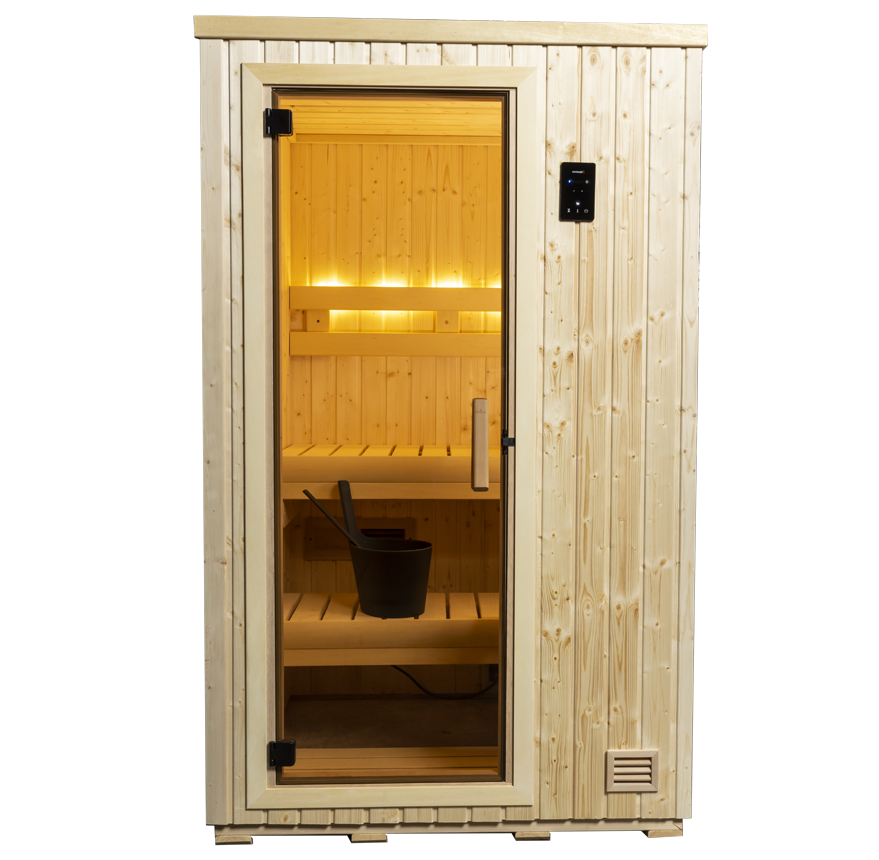 Finnleo Northstar 4' x 4' Indoor sauna kit | Leisure Concepts