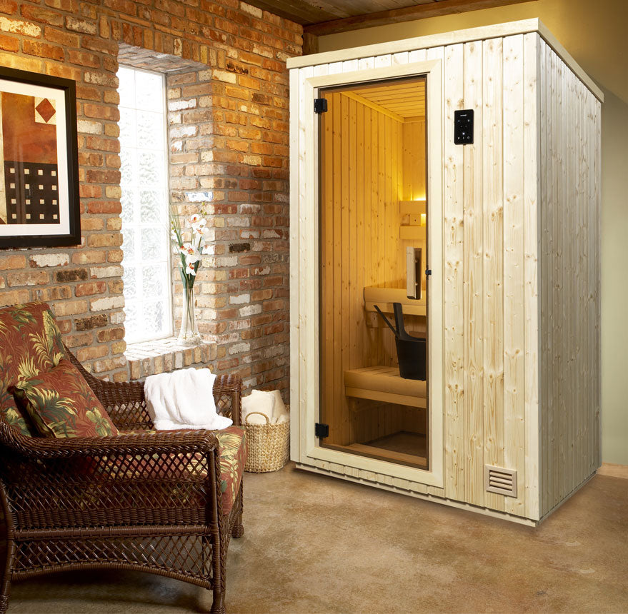 その他 IE SAUNA Finnleo Northstar 4' x 4' Indoor sauna kit | Leisure Concepts