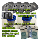 Vita owner BUNDLE!  4 adjustable Vita pillows, 2 filters, 2 mineral cartridges 50 test strips