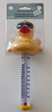Floating duck thermometer