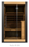 The Amazing all new Radia IR 200 two seat full spectrum IR sauna