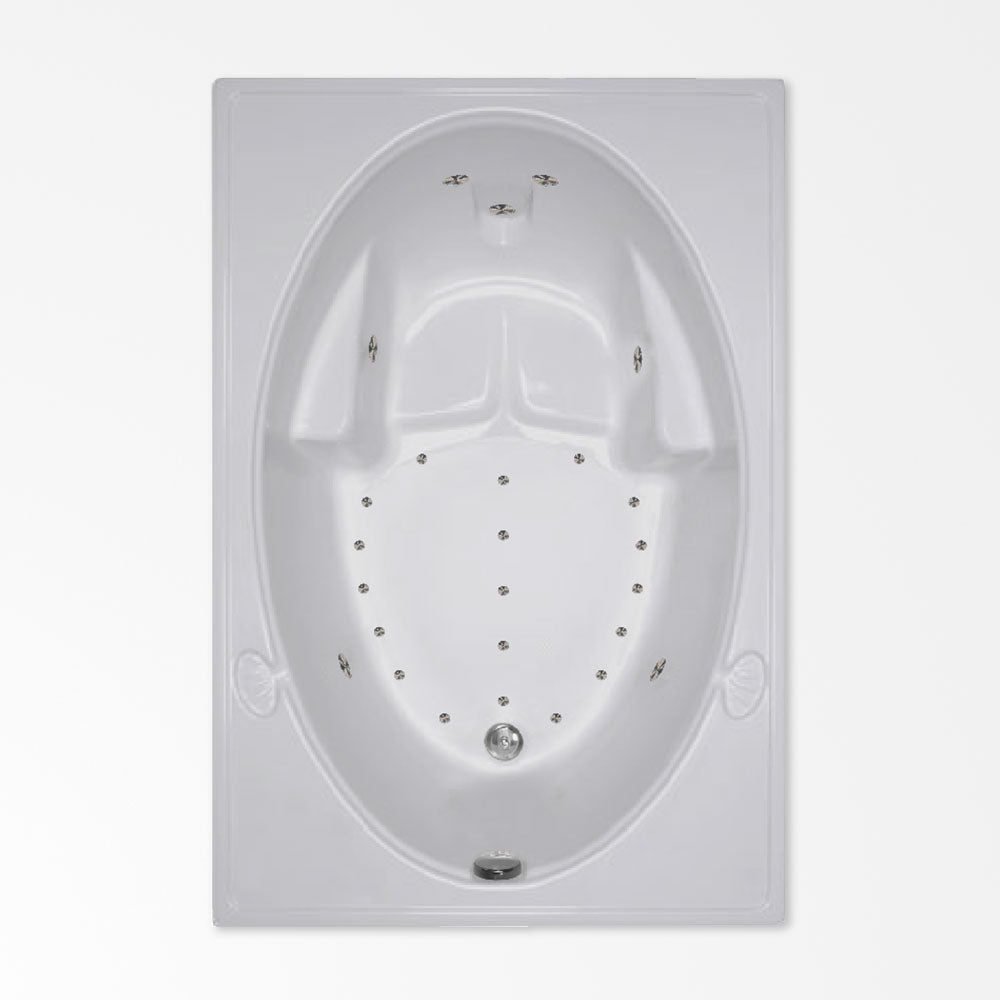 LeisureConcepts Pro Stone Circle Air Tub
