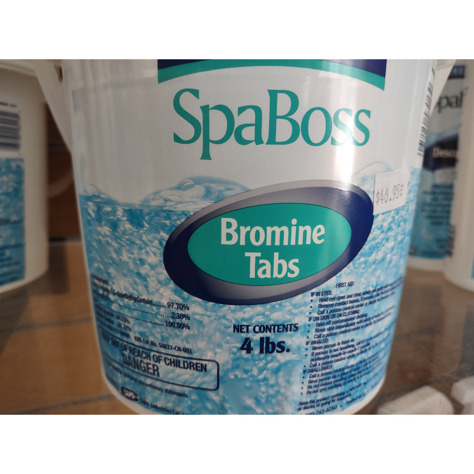 SpaBoss 4 pound 1" bromine tabs