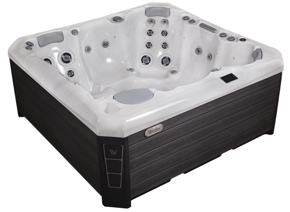 Wellis London model, 6 seat lounger hot tub