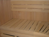 Custom Built 4' x 6' Finnish sauna kit, complete interior package