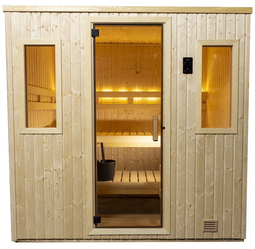 Finnleo Northstar 5' x 7' Indoor sauna kit